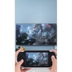 MINI konsola przenośna do gier RETRO x7 POLSKIE MENU 1000 GIER + KABEL