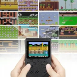 Mini Konsola RETRO Przenośna Prezent dla Dziecka Wyjście TV + PAD 400 GIER
