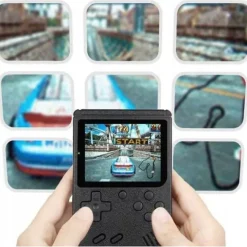 Mini Konsola RETRO Przenośna Prezent dla Dziecka Wyjście TV + PAD 400 GIER