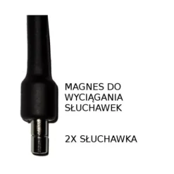 Mini mikro słuchawka na egzamin sesja pętla studia szpiegowska