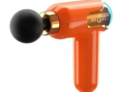 MINI PISTOLET DO MASAŻU MOCNY MASAŻER MASSAGE GUN PRZENOŚNY + 4 KOŃCÓWKI
