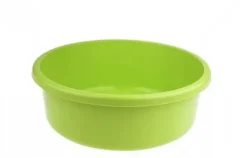Miska okrągła kuchenna łazienkowa tworzywo VICKY 6,2 l 31 cm zielona jasna limonkowa