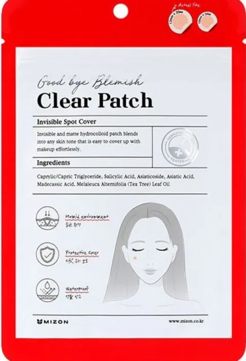 MIZON Good Bye Blemish Clear Patch Dyskretne plasterki na wypryski 44szt