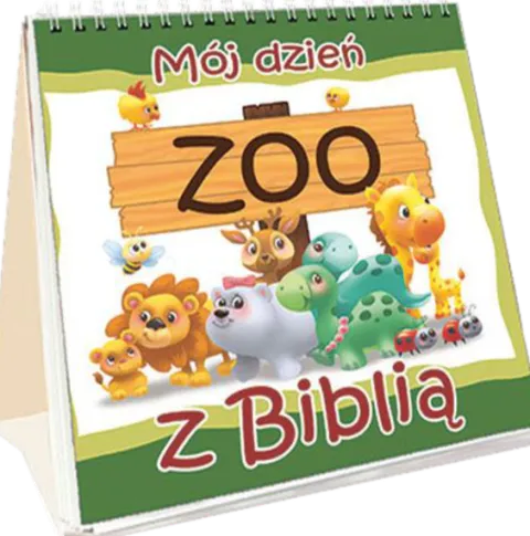 Mój dzień z Biblią - ZOO - kalendarz na spirali