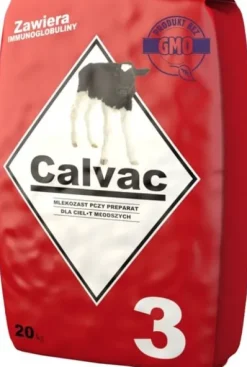 Mleko dla cieląt od 3. dnia, CALVAC 3, 20 kg, Can Agri