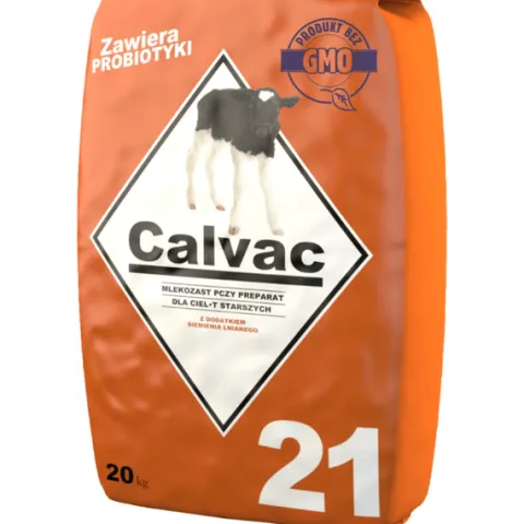 Mleko dla cieląt z siemieniem od 21. dnia, CALVAC 21, 20 kg, Can Agri