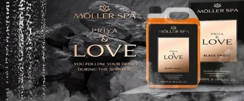 Möller PRIYA & LOVE SZAMPON I ŻEL POD PRYSZNIC ŻEŃ-SZEŃ 5L PRIJA PREMIUM