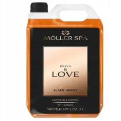 Möller PRIYA & LOVE SZAMPON I ŻEL POD PRYSZNIC ŻEŃ-SZEŃ 5L PRIJA PREMIUM