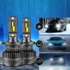 MOCNE ŻARÓWKI SAMOCHODOWE LED H4 XSTORM R45 130W 30000LM CANBUS