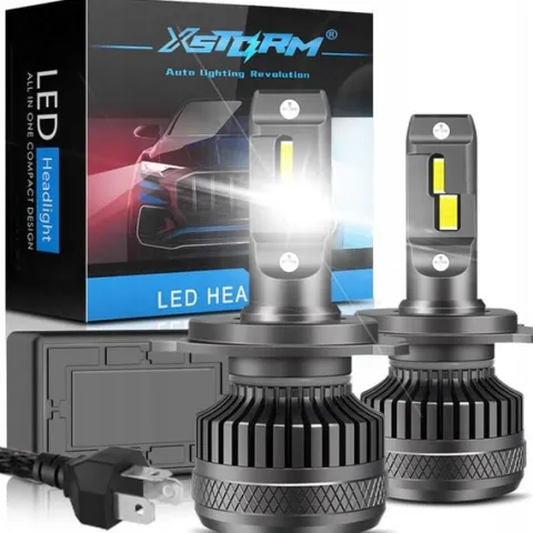 MOCNE ŻARÓWKI SAMOCHODOWE LED H4 XSTORM R45 130W 30000LM CANBUS