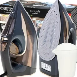 Mocne Żelazko Parowe 3400W Strażak Anti-Calc Anti Drip Prasowanie w Pionie