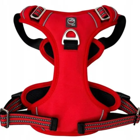 MOCNE SZELKI GUARD dla psa ALASKA odblask red M