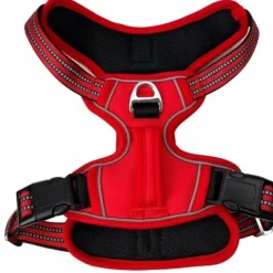 MOCNE SZELKI GUARD dla psa ALASKA odblask red M
