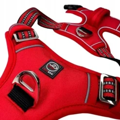 MOCNE SZELKI GUARD dla psa ALASKA odblask red M