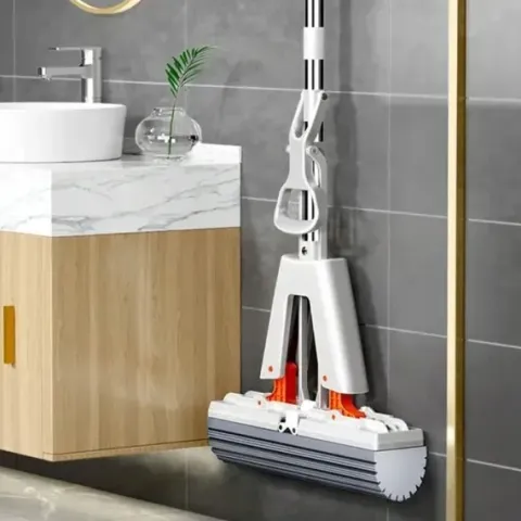 Mop gąbkowy do mycia podłóg wyciskany gąbczasty ściągacz do wody gąbka
