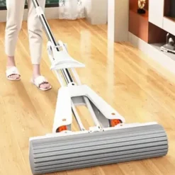 Mop gąbkowy do mycia podłóg wyciskany gąbczasty ściągacz do wody gąbka