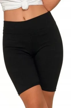 MORAJ Legginsy Kolarki Damskie w Prążek Wysoki Stan rozm. L/XL
