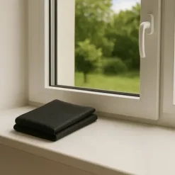 Moskitiera siatka na okno mocna solidna okienna muchy owady 150x130 + rzep