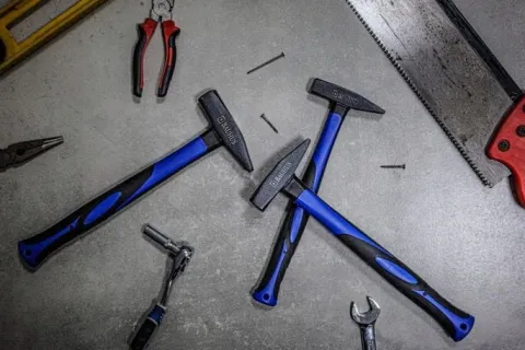 MŁOTEK ślusarski ZESTAW 3szt młotków wytrzymałe młotki młot mocny FIBERGLAS