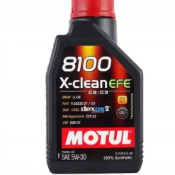 Motul 8100 X-Clean EFE 5W30 C2/C3 505.01 Dexos2 1L