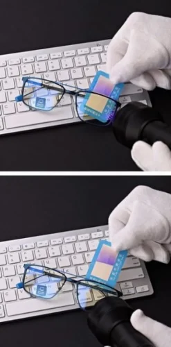 Męskie okulary PREMIUM +2.50 do czytania i komputera Blue Light+Antyrefleks