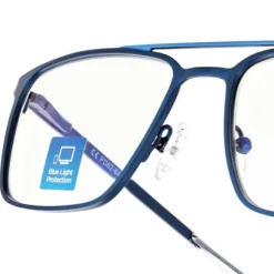 Męskie okulary PREMIUM +2.50 do czytania i komputera Blue Light+Antyrefleks