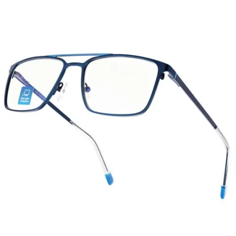 Męskie okulary PREMIUM +2.50 do czytania i komputera Blue Light+Antyrefleks