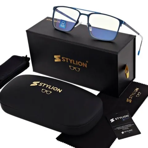 Męskie okulary PREMIUM +0.50 do czytania i komputera Blue Light+Antyrefleks