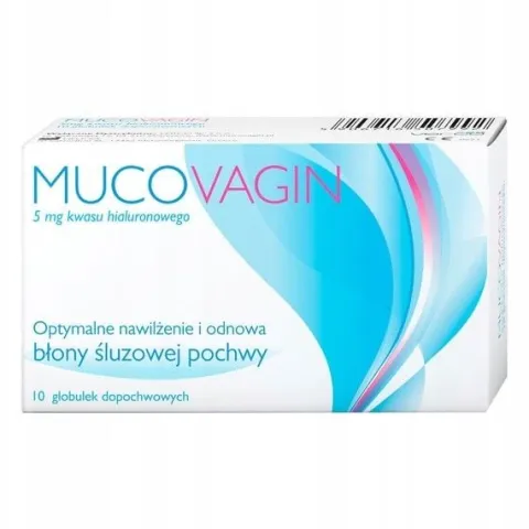 Mucovagin globulki dopochwowe 10 sztuk