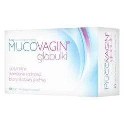 Mucovagin Globulki dopochwowe nawilżające 10 sztuk