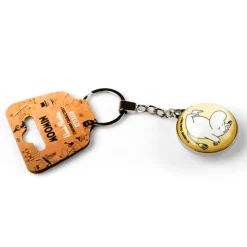 Muminek | 5 cm | Metal Szkło | Brelok | Muminki