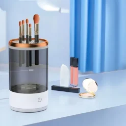 MYJKA DO CZYSZCZENIA MYCIA SUSZENIA PĘDZLI GĄBEK KOSMETYCZNYCH 3W1 USB