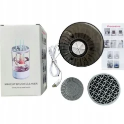MYJKA DO CZYSZCZENIA MYCIA SUSZENIA PĘDZLI GĄBEK KOSMETYCZNYCH 3W1 USB