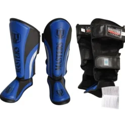 Nagolenniki Masters NS-PU-FT (WAKO APPROVED) 119111-02M czerwony+L