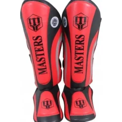 Nagolenniki Masters NS-PU-FT (WAKO APPROVED) 119111-02M czerwony+L