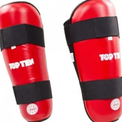 Nagolenniki TOP TEN WAKO style NA-TT czarny+S