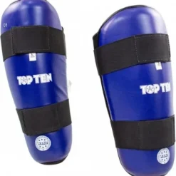 Nagolenniki TOP TEN WAKO style NA-TT czarny+S