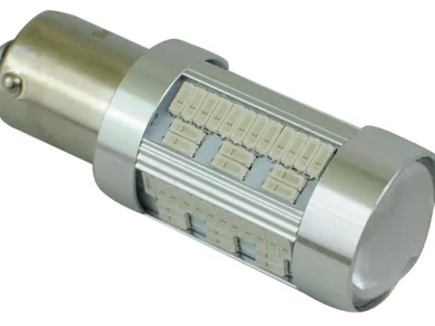 najmocniejsza żarówka 105 LED SMD ba15s p21w CANBUS 12v kierunkowskazy