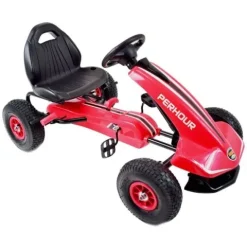 NAJNOWSZY GOKART NA PEDAŁY, KOŁA POMPOWANE, HAMULCE/G203