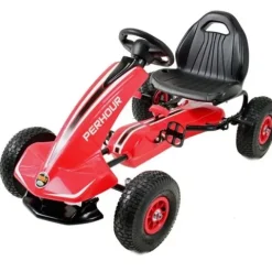 NAJNOWSZY GOKART NA PEDAŁY, KOŁA POMPOWANE, HAMULCE/G203
