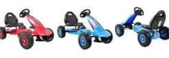NAJNOWSZY GOKART NA PEDAŁY, KOŁA POMPOWANE, HAMULCE/G203