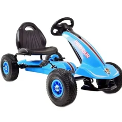 NAJNOWSZY GOKART NA PEDAŁY, KOŁA POMPOWANE, HAMULCE/G203