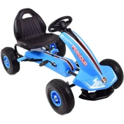 NAJNOWSZY GOKART NA PEDAŁY, KOŁA POMPOWANE, HAMULCE/G203