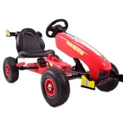 NAJNOWSZY GOKART NA PEDAŁY, KOŁA POMPOWANE, HAMULCE/G202