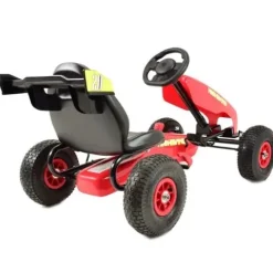 NAJNOWSZY GOKART NA PEDAŁY, KOŁA POMPOWANE, HAMULCE/G202