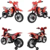 NAJNOWSZY MOTOR CROSSOWY FORCE II, ŚWIATŁA, DŹWIĘKI,DŻWIĘKI POLICYJNE/BDM0912