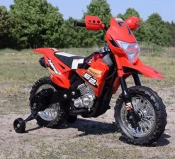 NAJNOWSZY MOTOR CROSSOWY FORCE II, ŚWIATŁA, DŹWIĘKI,DŻWIĘKI POLICYJNE/BDM0912