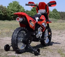 NAJNOWSZY MOTOR CROSSOWY FORCE II, ŚWIATŁA, DŹWIĘKI,DŻWIĘKI POLICYJNE/BDM0912