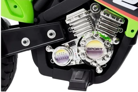 NAJNOWSZY MOTOR CROSSOWY FORCE II, ŚWIATŁA, DŹWIĘKI /BDM0912