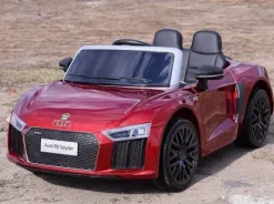 NAJNOWSZY ORYGINALNY AUDI R8 NA LICENCJI MIĘKKIE SIEDZENIE, MIĘKKIE KOŁA SUPER JAKOŚĆ/R8